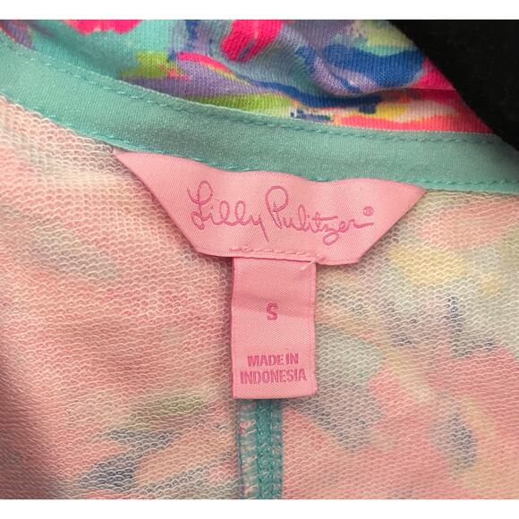 Lilly Pulitzer EUC Vibrant Colors Dee Dee Swing Jacket- Palm Beach Coral Size S - Picture 5 of 7